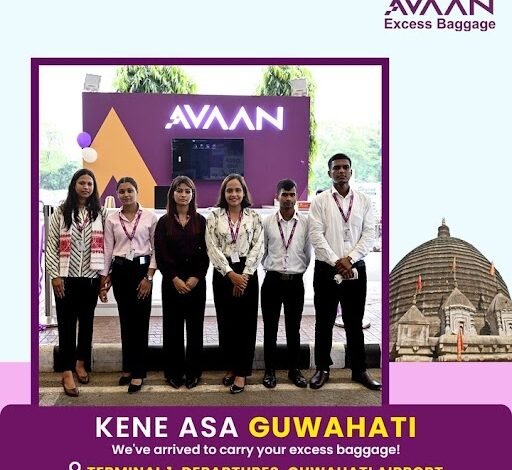 Avaan India Launches Kiosk at Terminal 1, Guwahati Airport Offering Excess Baggage Solutions at Affordable Prices