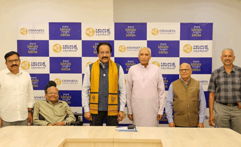 Dr. S. Somanath Assumes Office as Chancellor of Chanakya University; Reconstituted Board of Governors Announced