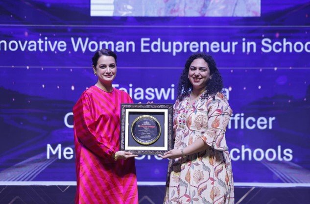 A Vision Honoured: Meridian Schools’ Ms Tejaswi Butta Crowned Young Innovative Women Edupreneur of the Year 2025
