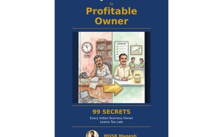 Chennai-Based Business Mentor MDSR Magesh Publishes Book Distilling 21 Years of SME Growth Strategies